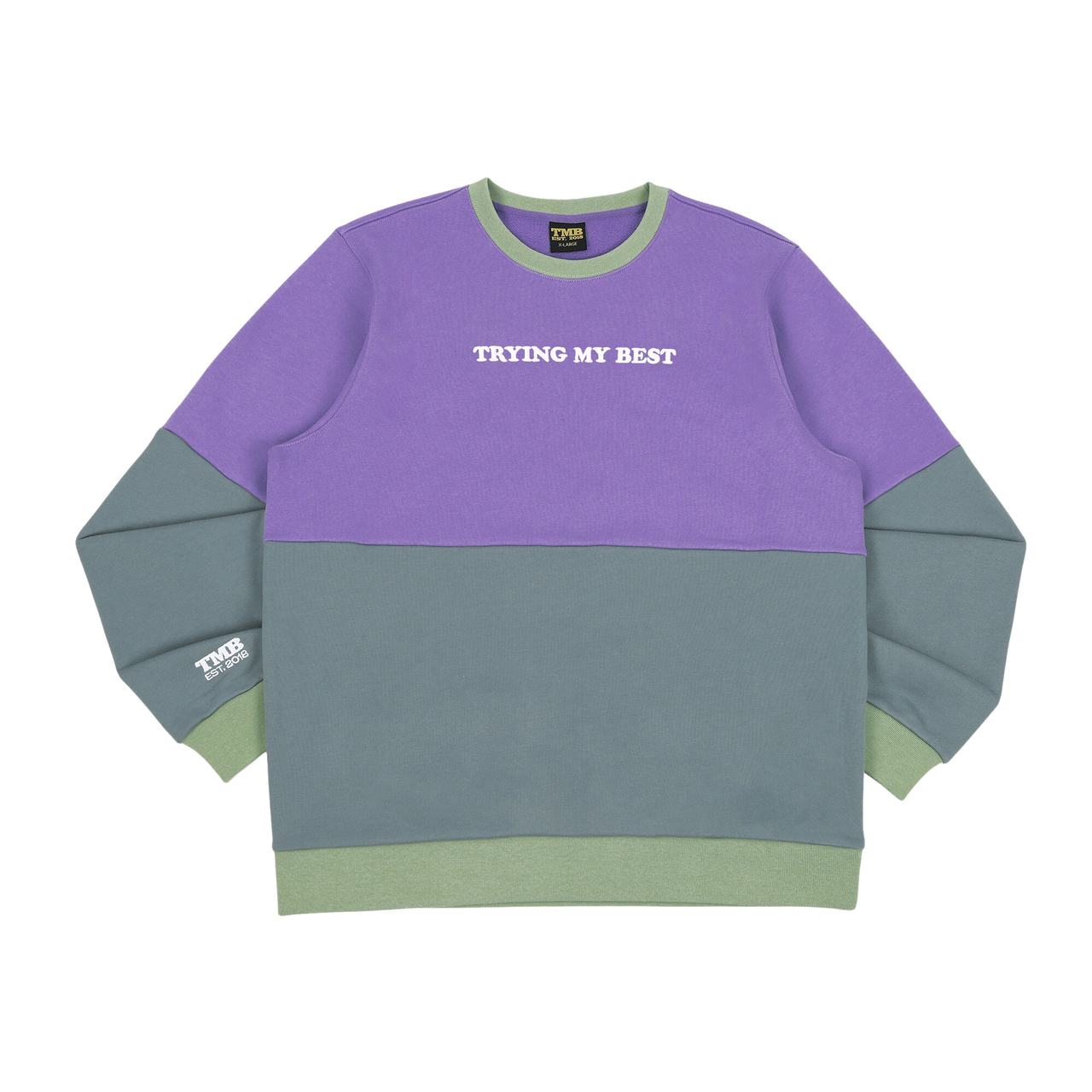 TMB Colorblock Crewneck